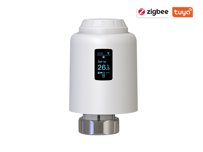 Vanne de radiateur thermostatique intelligente ZigBee