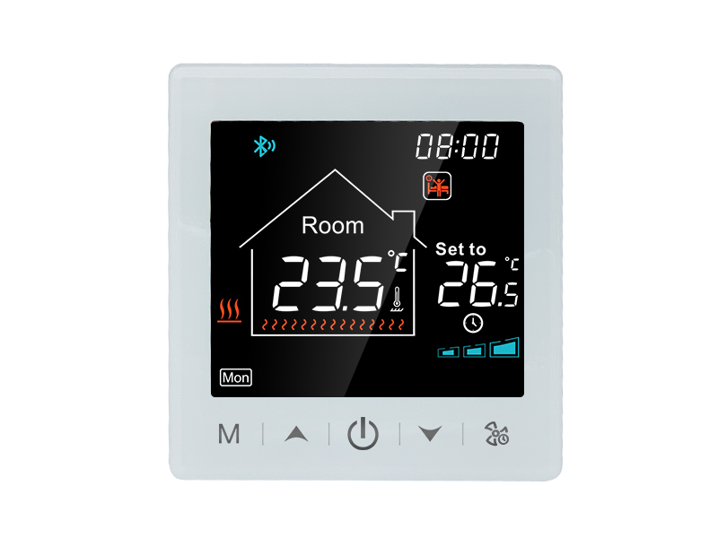 Thermostat intelligent LCD tactile capacitif à écran coloré ultra-large