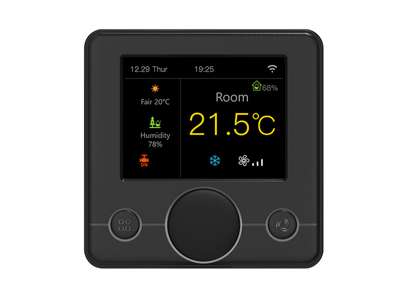 RGB Colorful LCD Screen Smart Thermostat