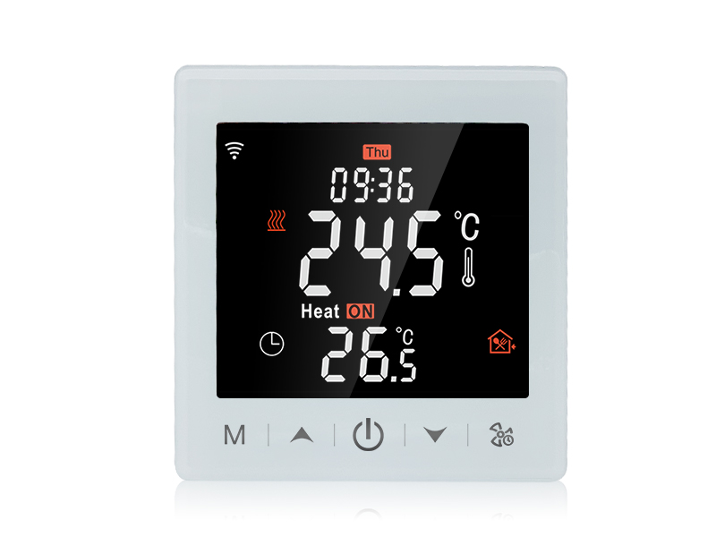Capacitive Touch LCD Programmable Thermostat