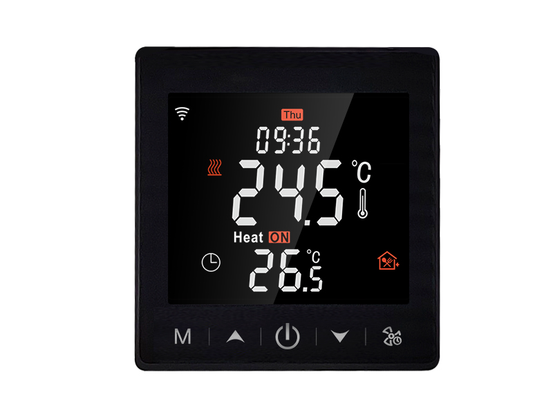 Ultra-large color LCD screen thermostat